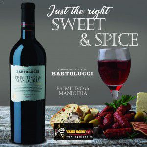 Rượu Vang Ý Bartolucci Primitivo Di Manduria uống ngon bn1